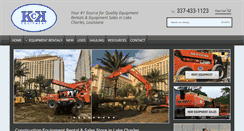 Desktop Screenshot of kckequipment.com